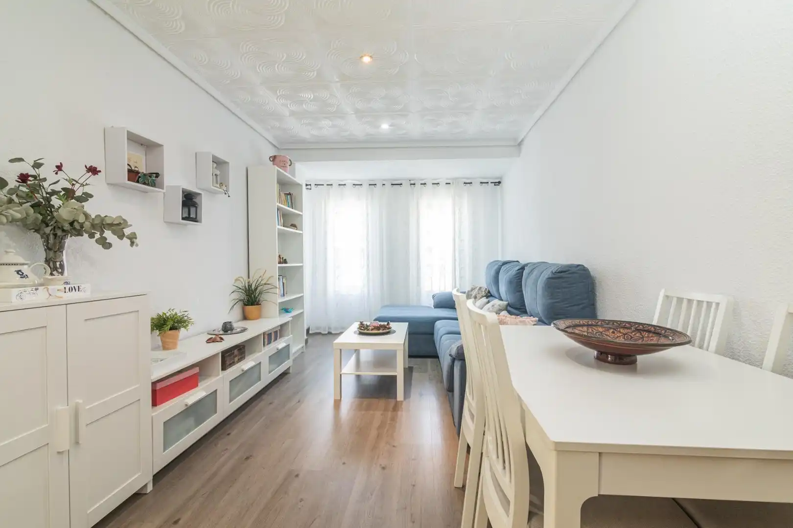 Sala de estar de Piso en venta en Elche / Elx con Aire acondicionado y Balcón