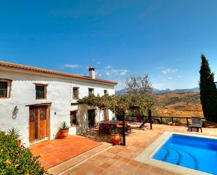 Garden of Country house for sale in Almáchar  with Terrace and Swimming Pool