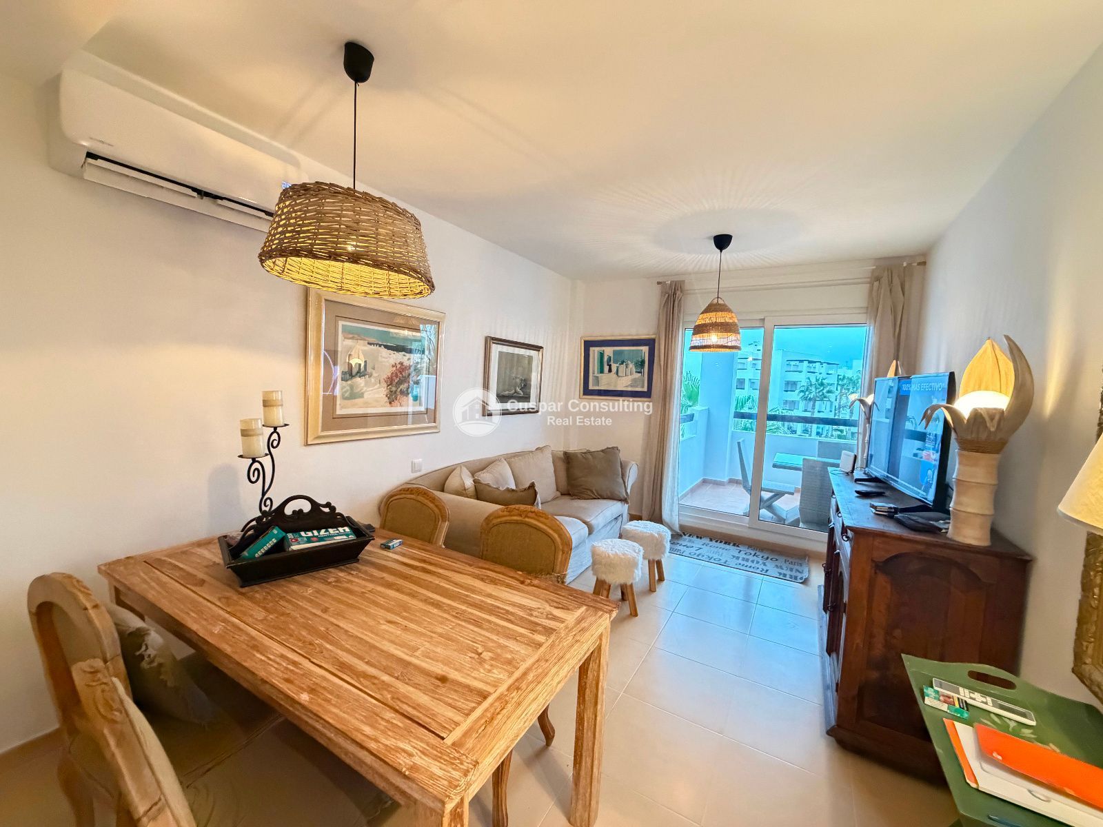 Sala d'estar de Apartament en venda en Torre-Pacheco amb Aire condicionat, Calefacció i Terrassa