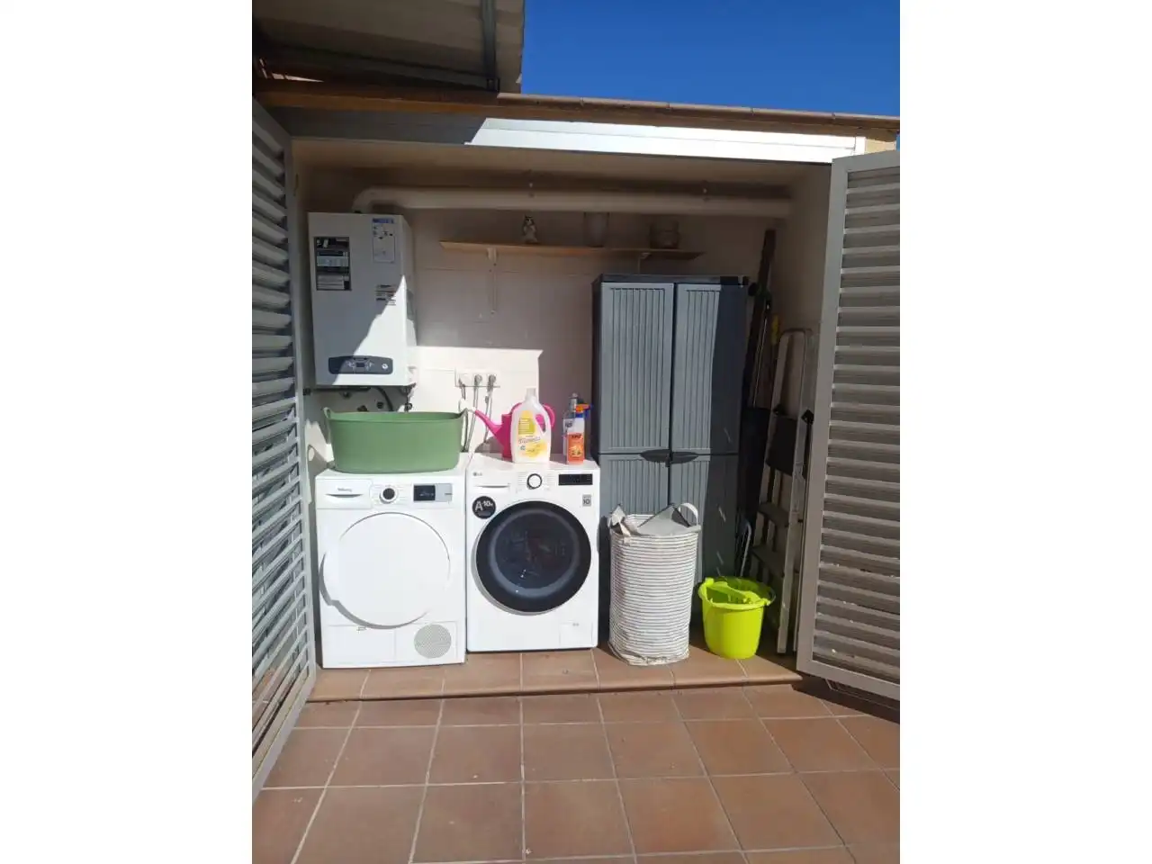 Garden of Flat for sale in La Roca del Vallès  with Air Conditioner, Heating and Private garden