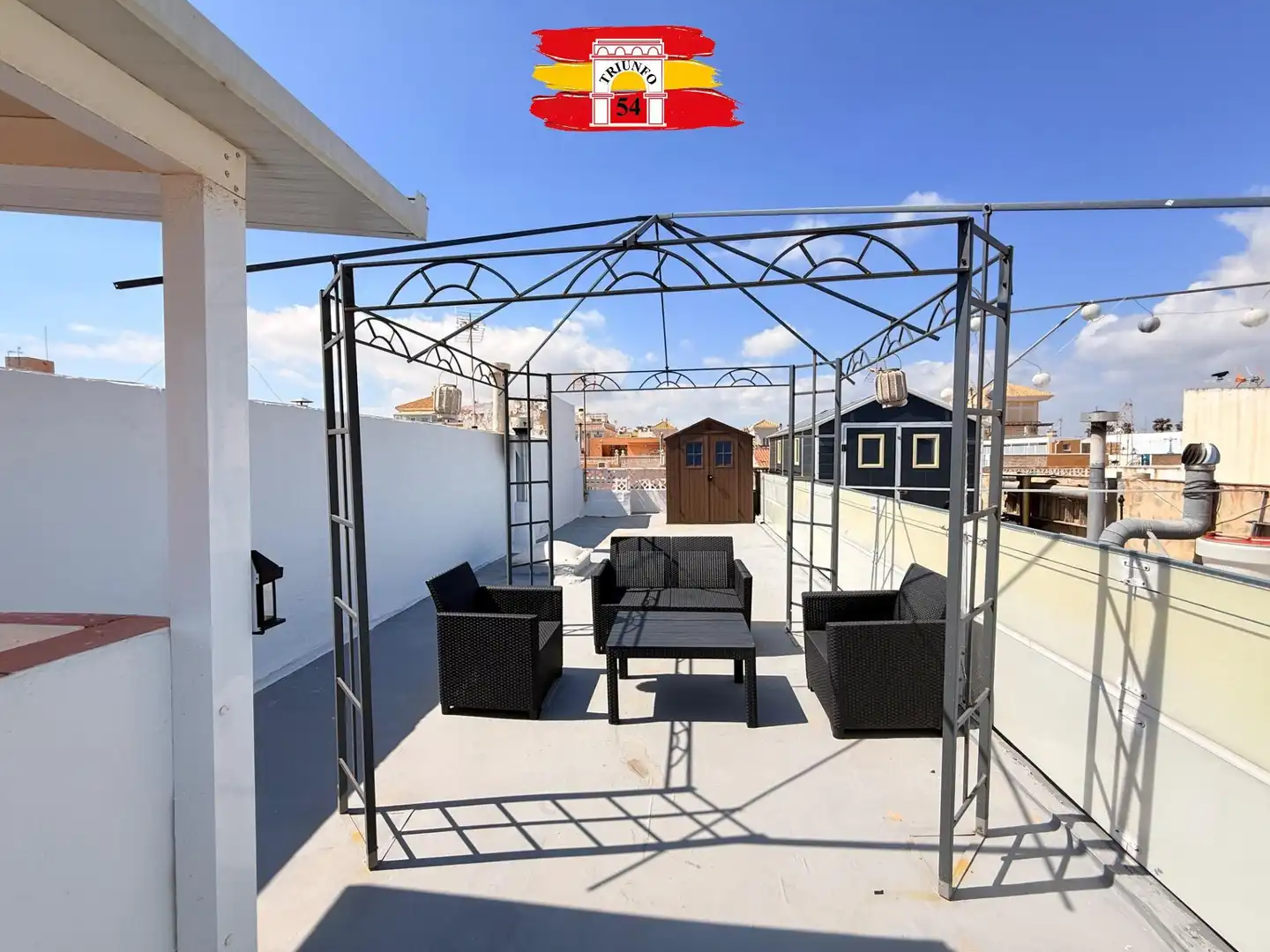 Terraza de Casa o chalet en venta en Pilar de la Horadada con Amueblado