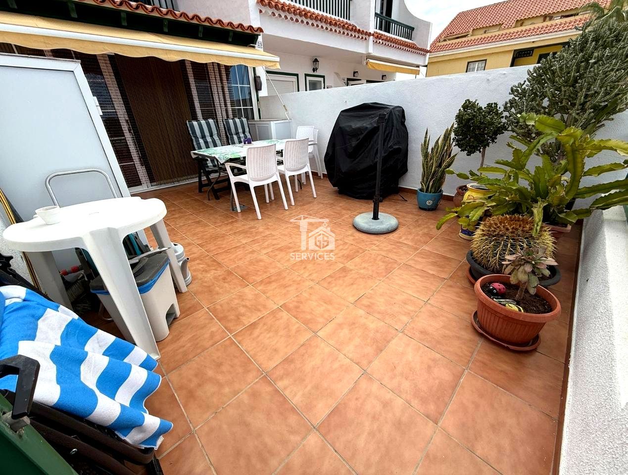 Terrace of Flat for sale in Guía de Isora  with Terrace, Furnished and Balcony