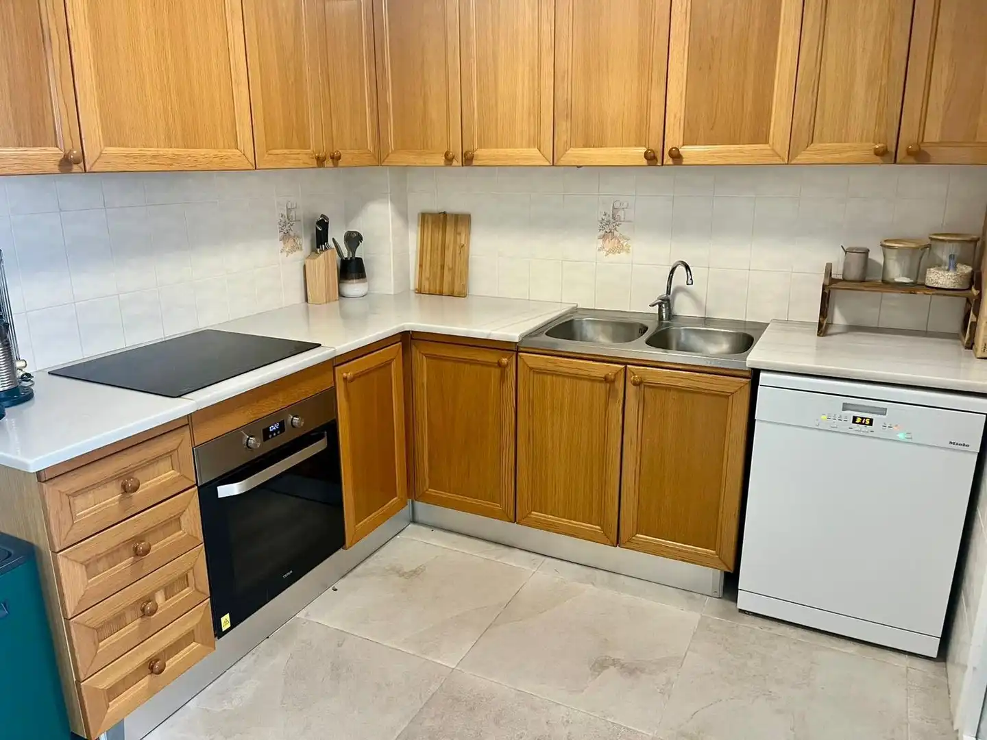Kitchen of Flat for rent in Tossa de Mar  with Air Conditioner