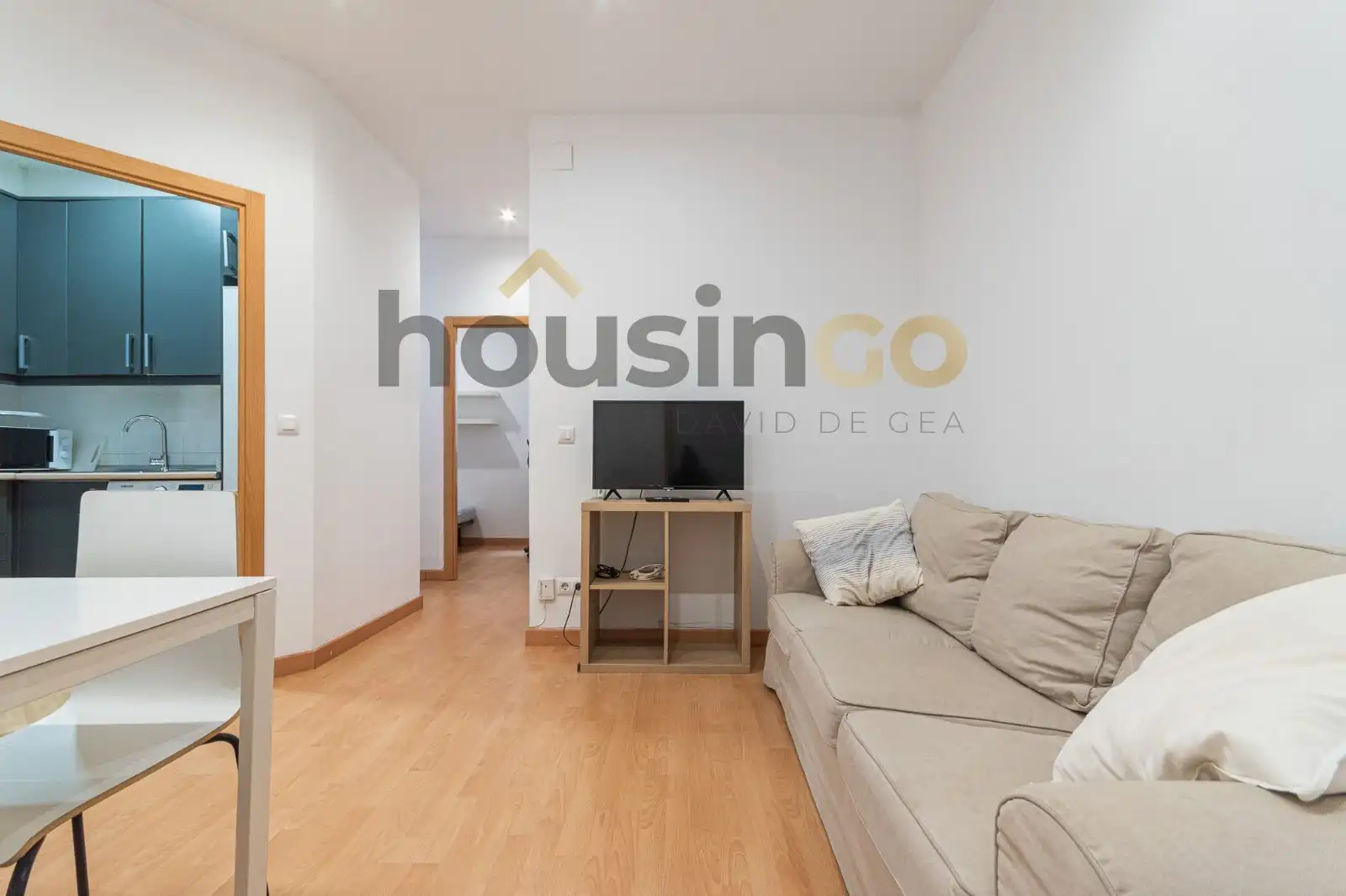 Sala de estar de Piso de alquiler en Madrid con Aire acondicionado, Calefacción y Amueblado