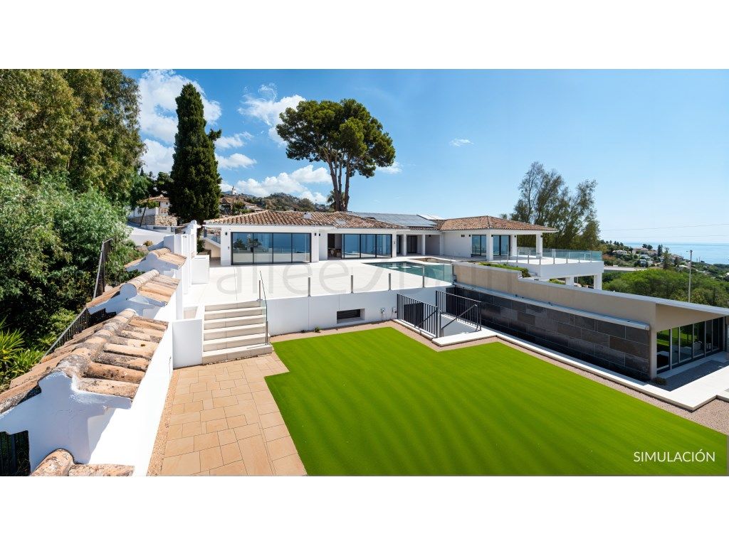 Vista exterior de Casa o xalet en venda en Benalmádena