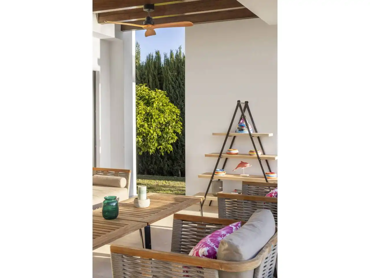 Terrassa de Casa o xalet en venda en Sant Josep de sa Talaia amb Aire condicionat, Calefacció i Jardí privat