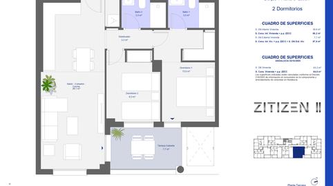 Photo 2 from new construction home in Flat for sale in Parcela R. Sector Sanchez Blanca, Distrito Zeta - Recinto Ferial Cortijo de Torres, Málaga