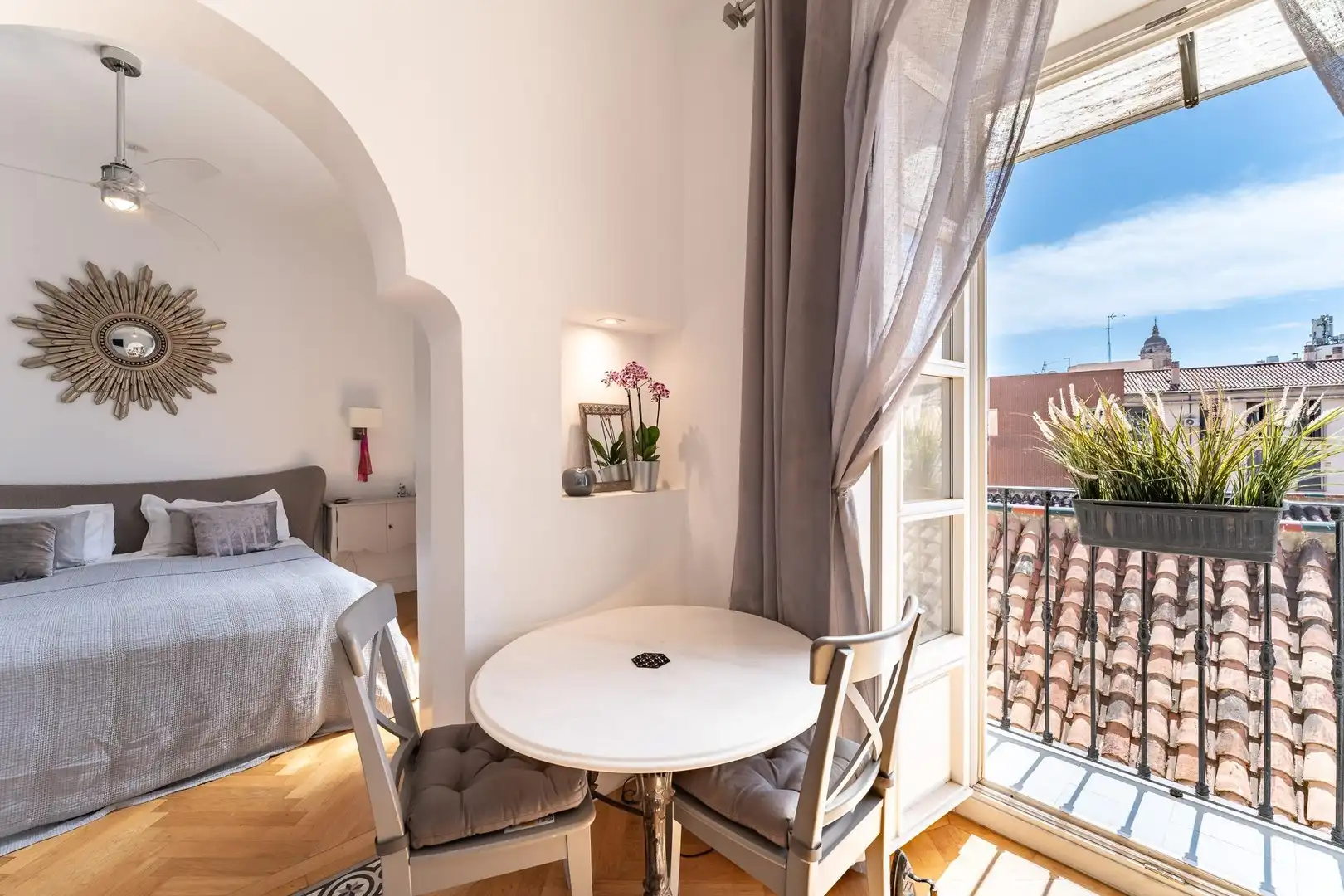 Bedroom of Flat for sale in Málaga  with Heating