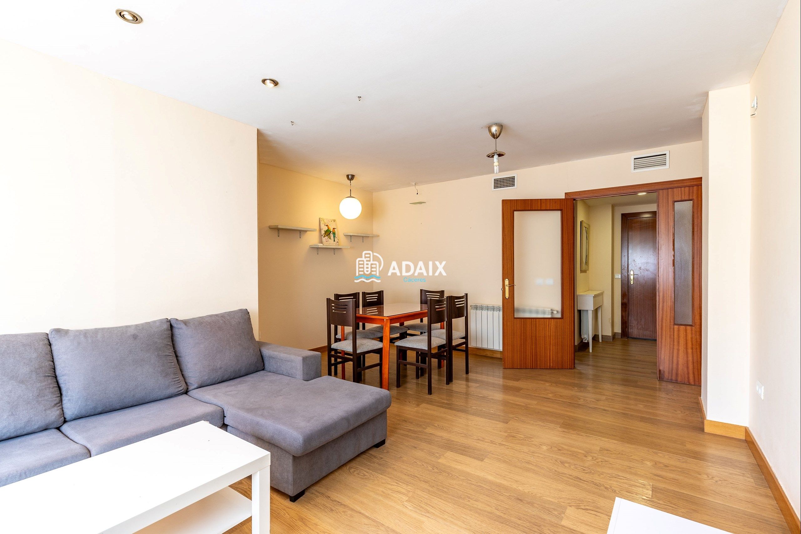 Bedroom of Flat for sale in Cáceres Capital  with Air Conditioner, Heating and Furnished