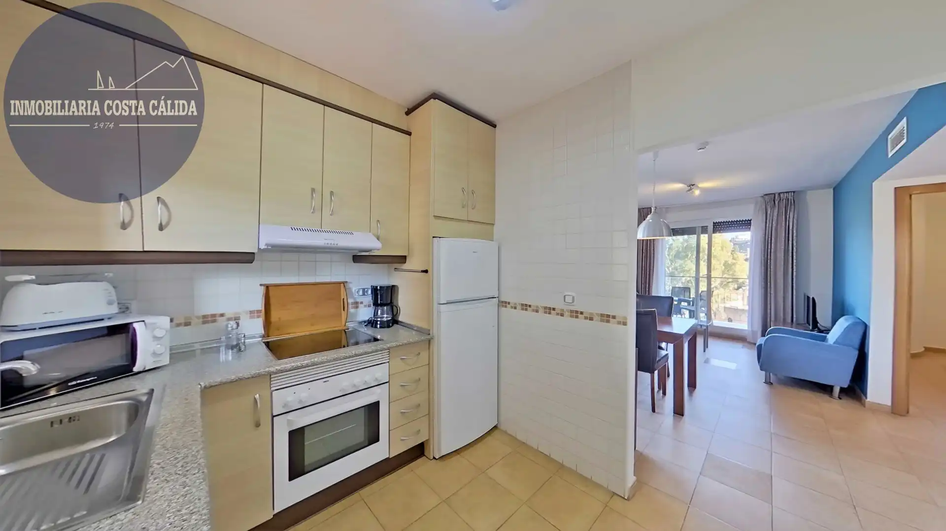 Cuina de Apartament en venda en Águilas amb Aire condicionat, Calefacció i Jardí privat