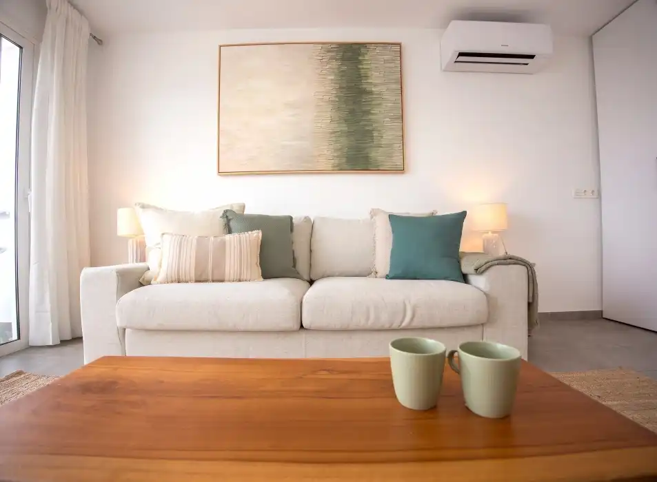 Sala de estar de Estudio en venta en Tías con Terraza