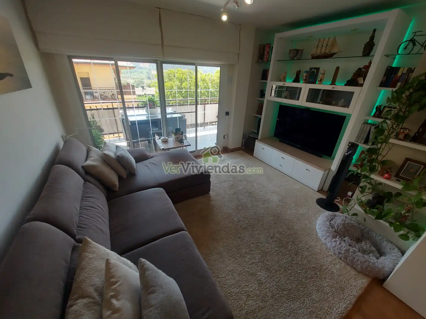 Sala de estar de Piso en venta en Martorell con Aire acondicionado, Calefacción y Parquet