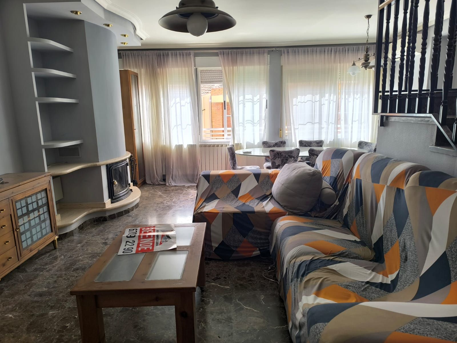 Sala d'estar de Dúplex en venda en  Albacete Capital amb Aire condicionat, Calefacció i Terrassa