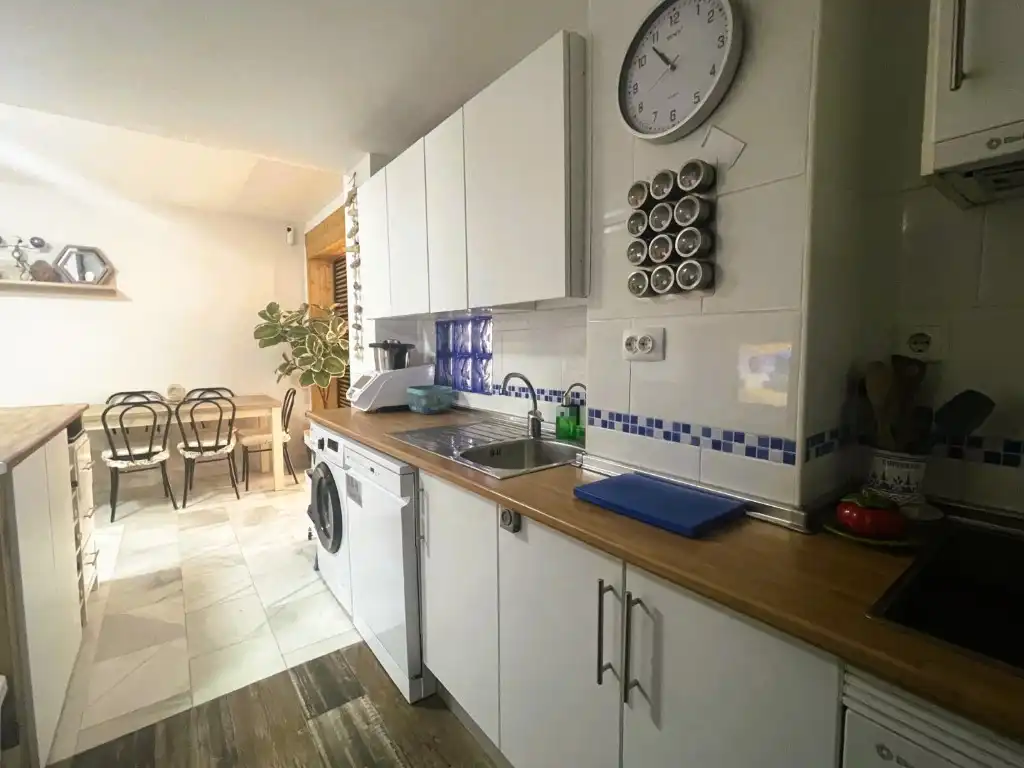 Cuina de Apartament en venda en Garrucha amb Aire condicionat i Piscina comunitària