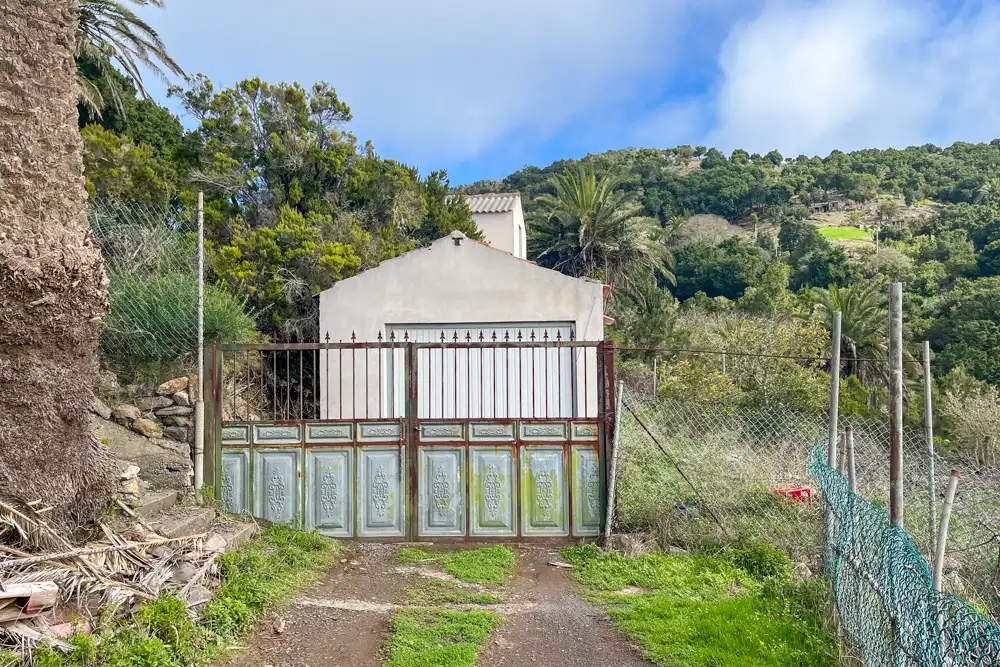 Vista exterior de Finca rústica en venta en Valle Gran Rey