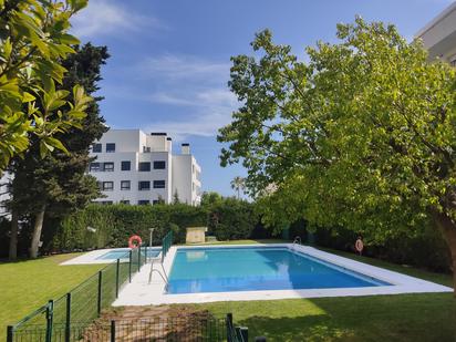 Swimming pool of Apartment for sale in Marbella  with Air Conditioner and Terrace