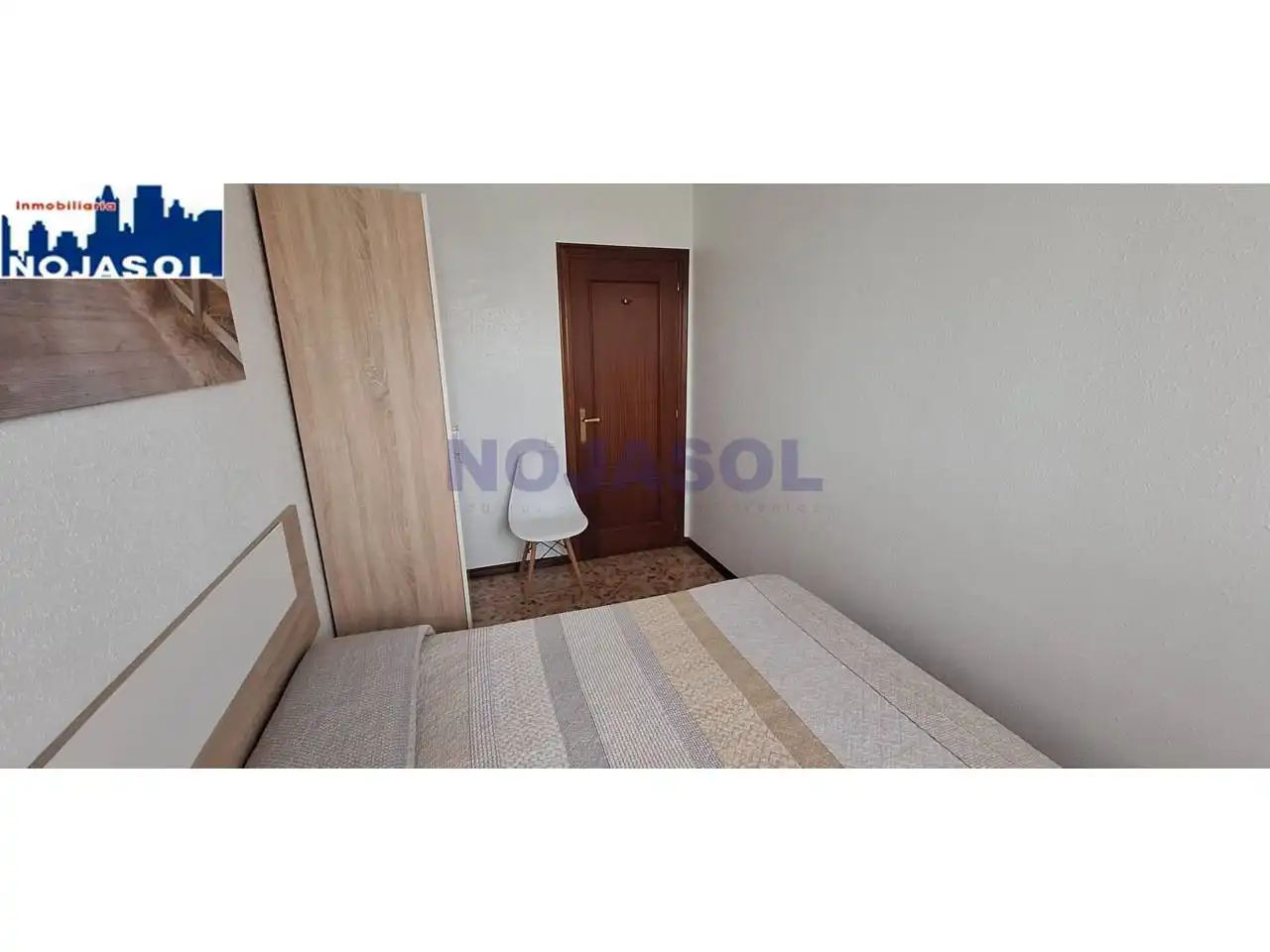 Schlafzimmer von Wohnung zur Miete in Noja mit Heizung, Terrasse und Möbliert