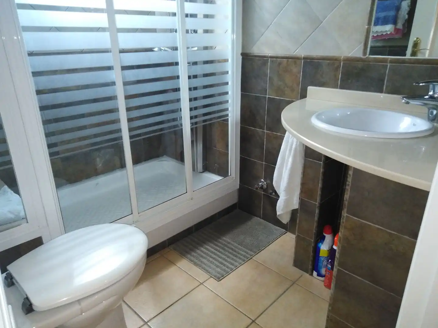 Badezimmer von Haus oder Chalet zum Verkauf in Ronda mit Klimaanlage, Heizung und Privatgarten