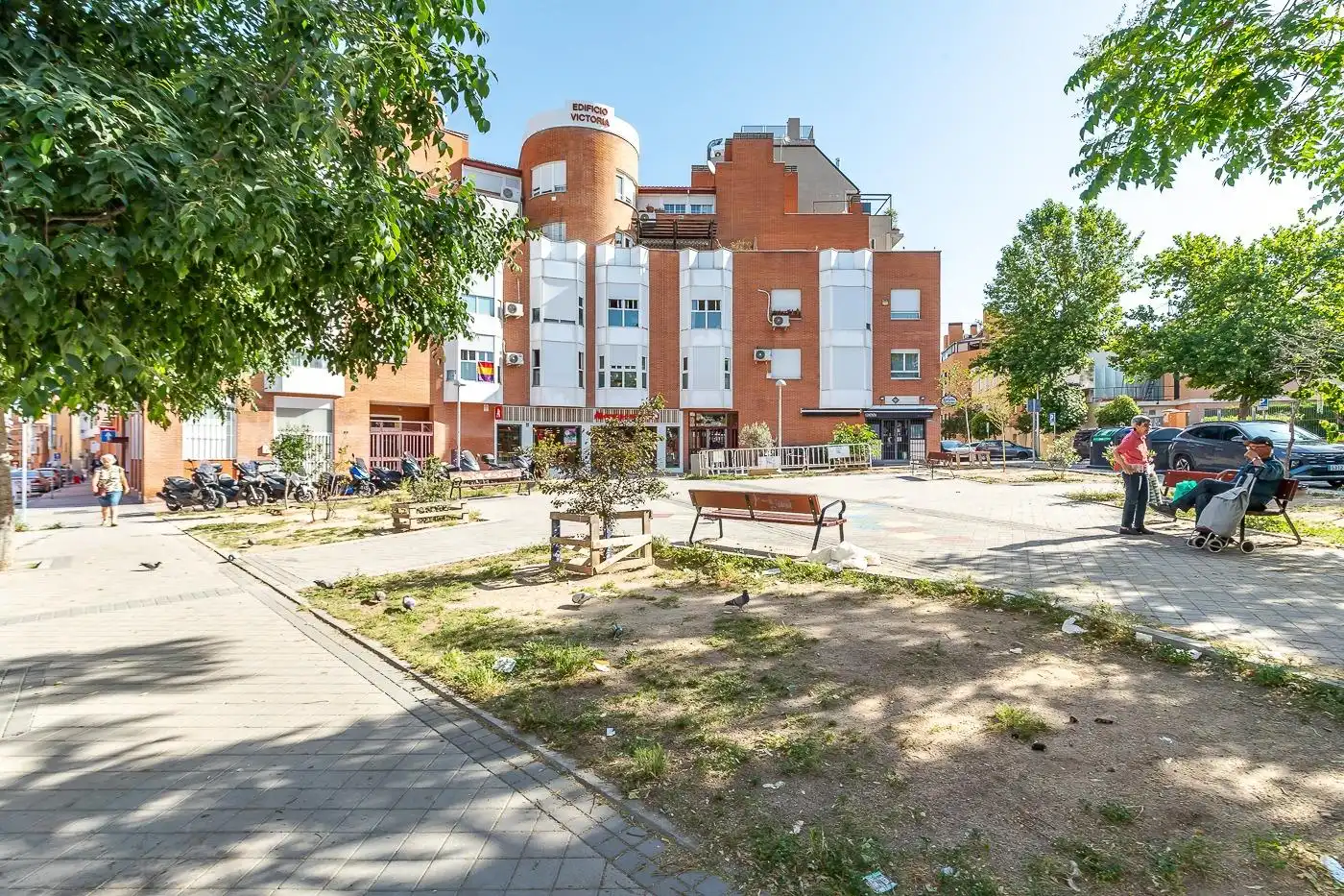 Vista exterior de Apartamento de alquiler en Madrid con Aire acondicionado, Calefacción y Amueblado