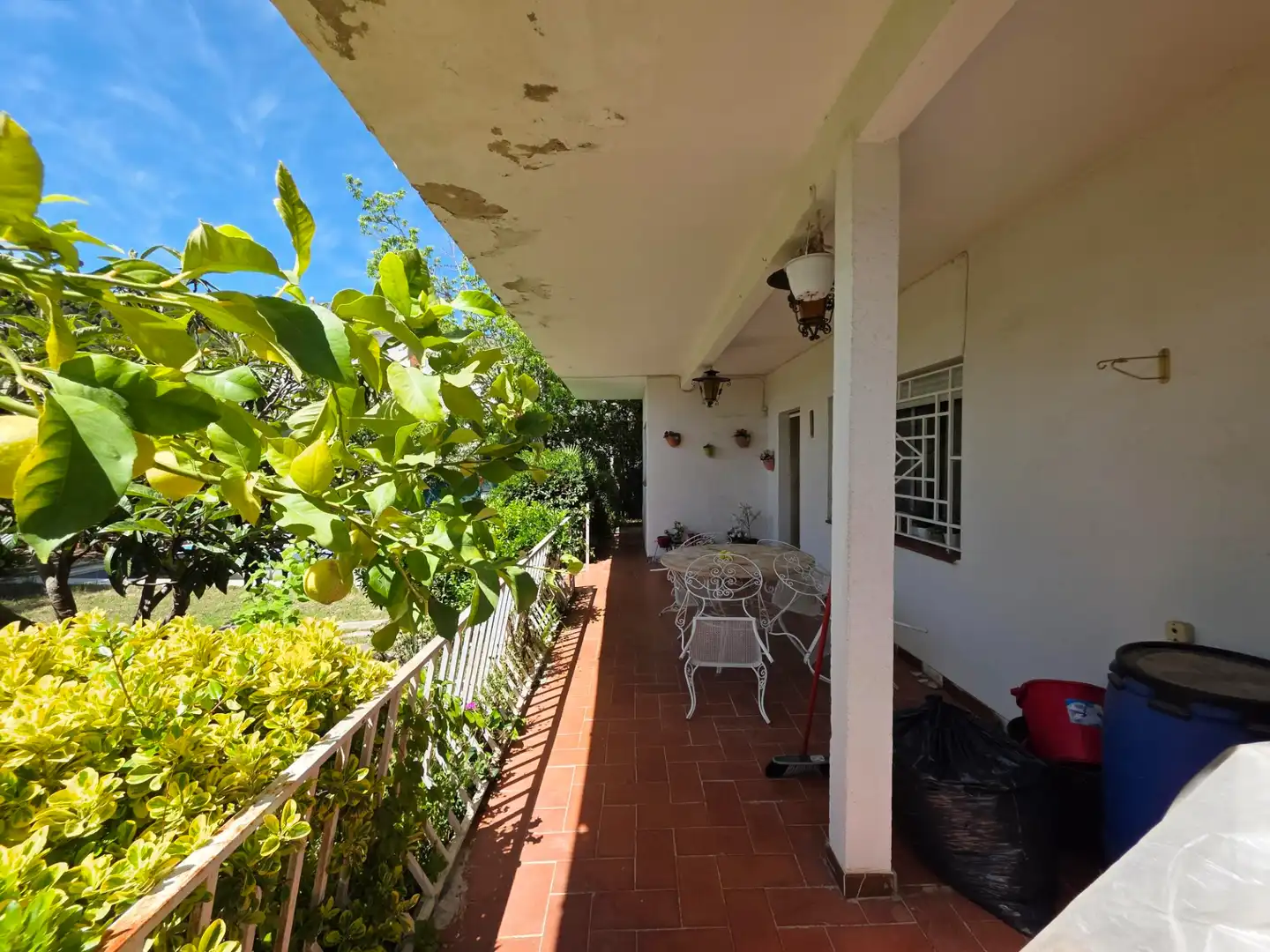 Terrassa de Casa o xalet en venda en Vallirana amb Calefacció, Jardí privat i Terrassa
