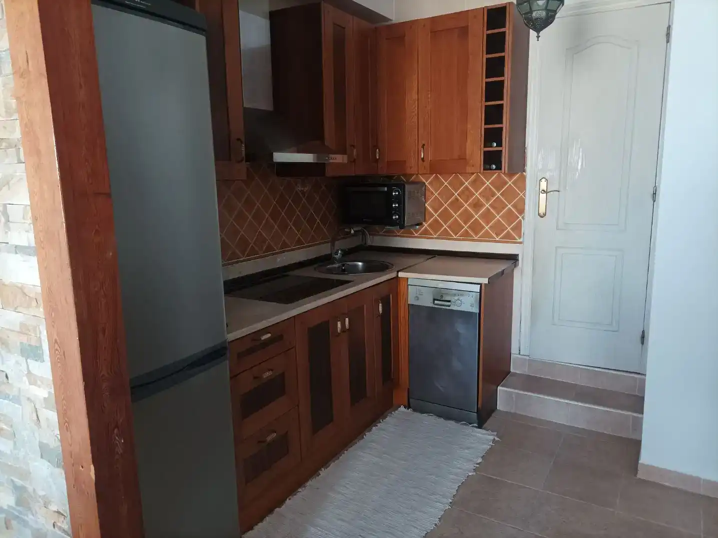 Cocina de Apartamento de alquiler en Vistahermosa - Fuentebravía