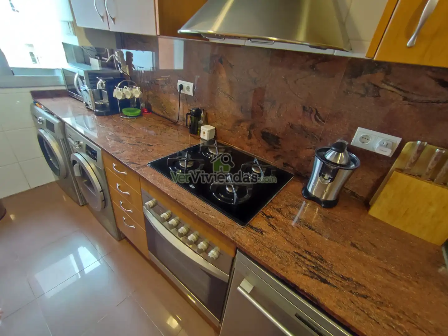 Cocina de Piso en venta en Barcelona con Aire acondicionado, Calefacción y Parquet