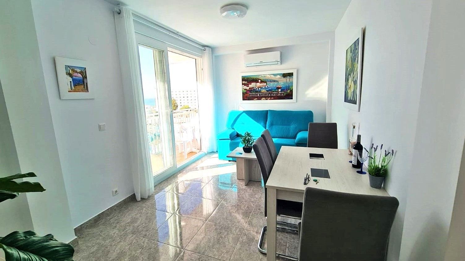Living room of Apartment for sale in Nerja  with Heating and Terrace