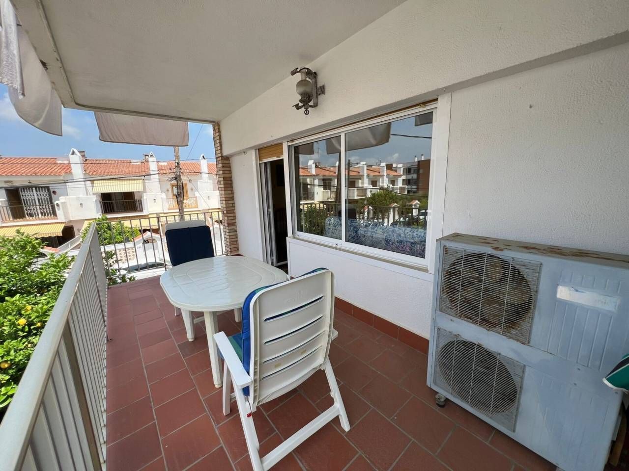 Balcony of Flat for sale in Cubelles  with Air Conditioner, Terrace and Storage room