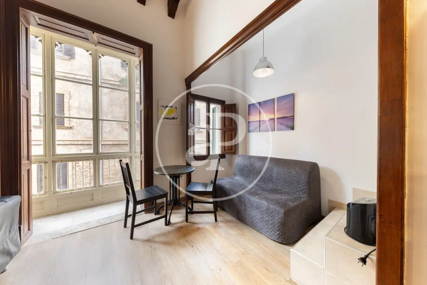 Sala de estar de Piso de alquiler en  Palma de Mallorca con Aire acondicionado y Amueblado