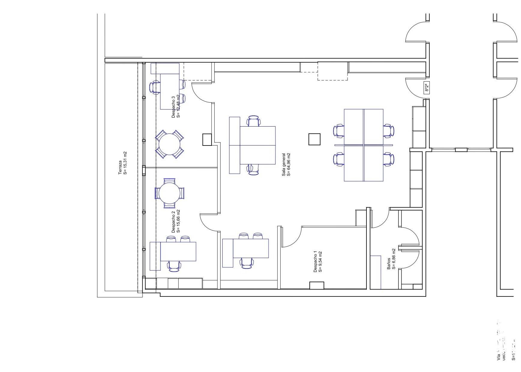 Office to rent in  VIA AUGUSTA, Sant Gervasi- Galvany, Sarrià - Sant Gervasi