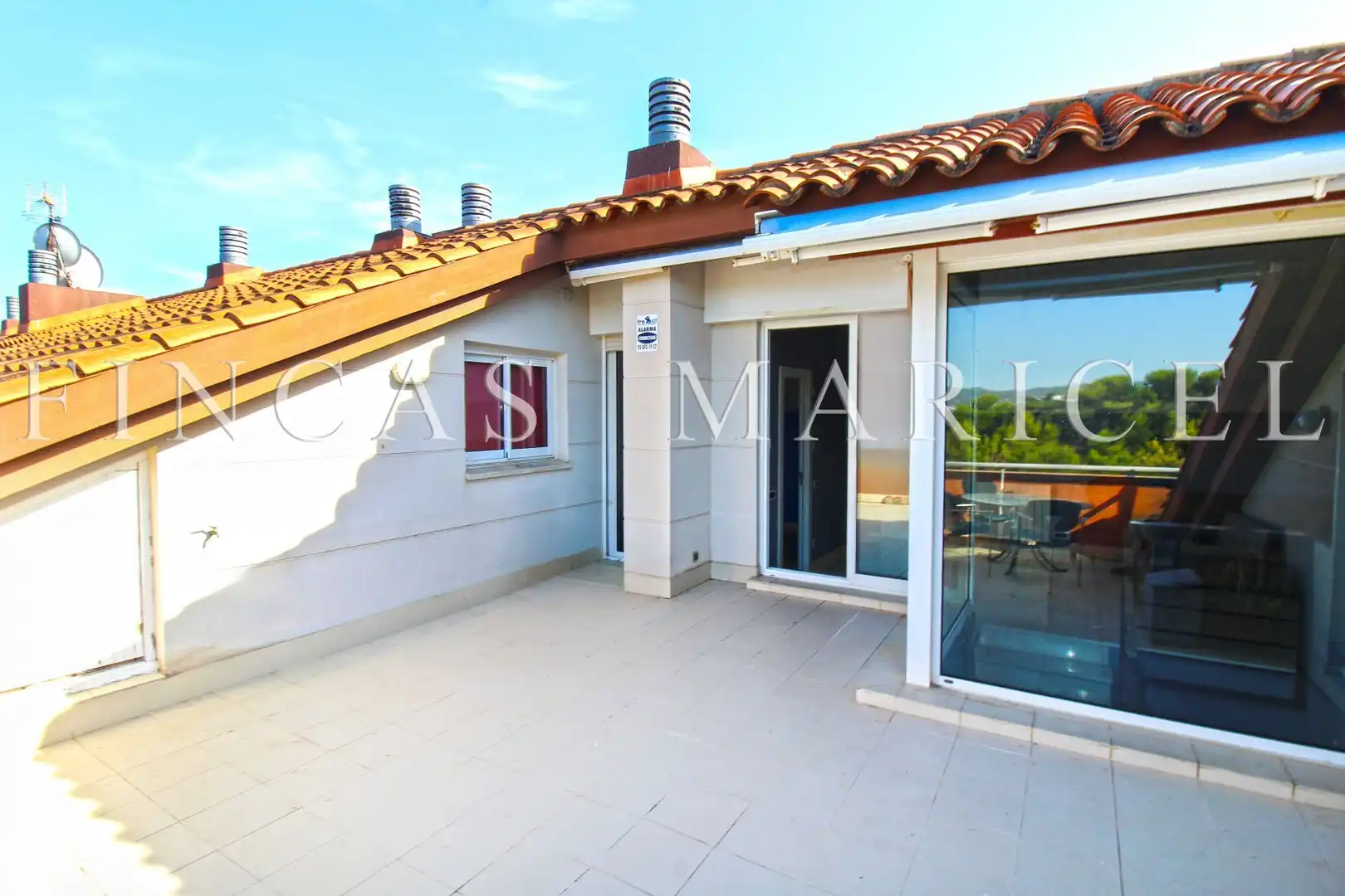 Terraza de Ático en venta en Sitges con Aire acondicionado, Calefacción y Terraza