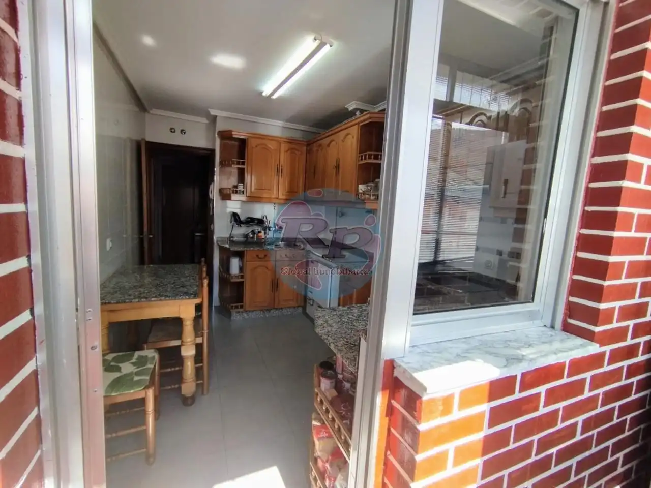 Küche von Wohnung zum Verkauf in Villablino mit Heizung und Terrasse