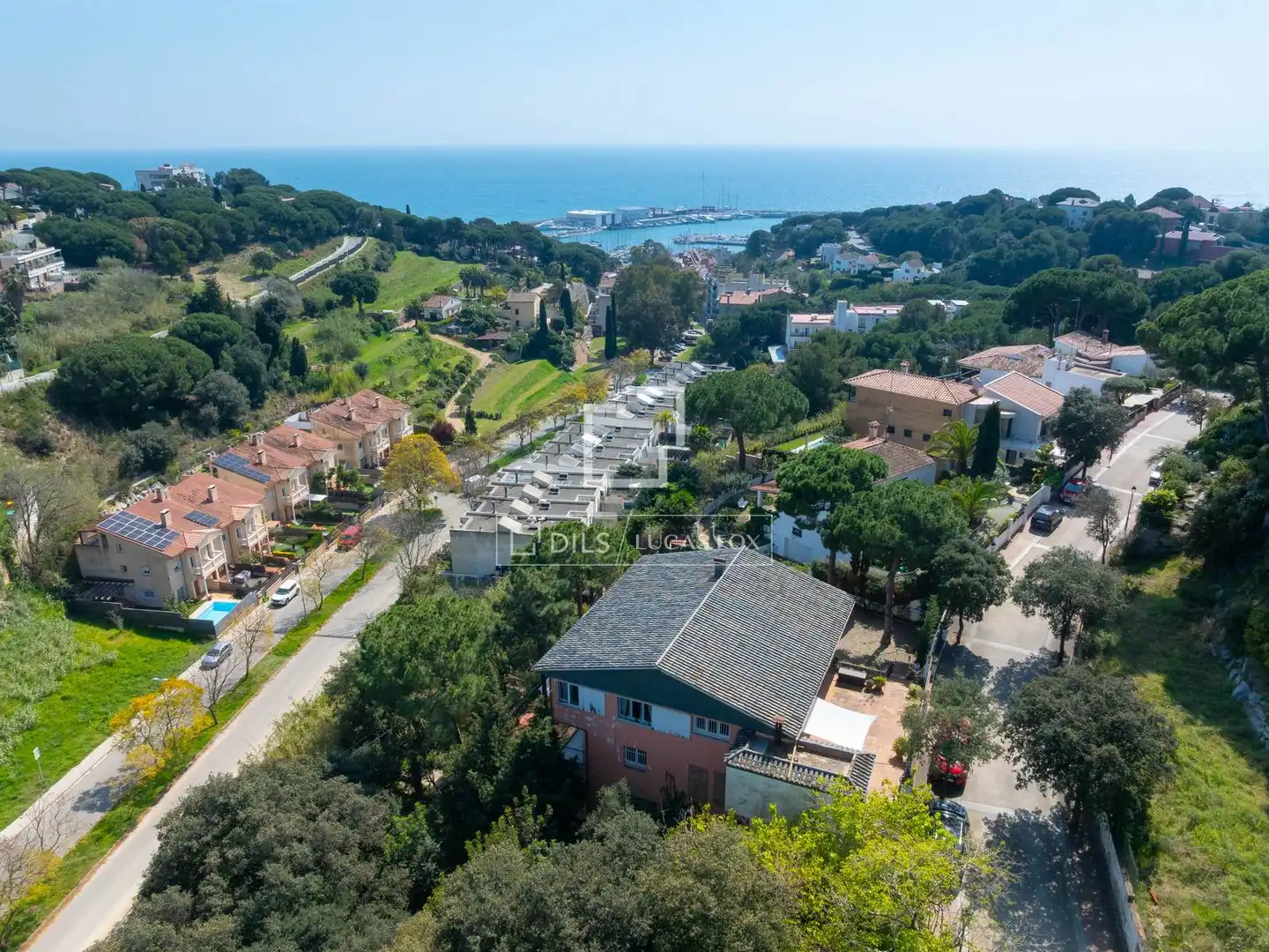 Exterior view of Houses for sale in Arenys de Mar  with Heating, Private garden and Terrace