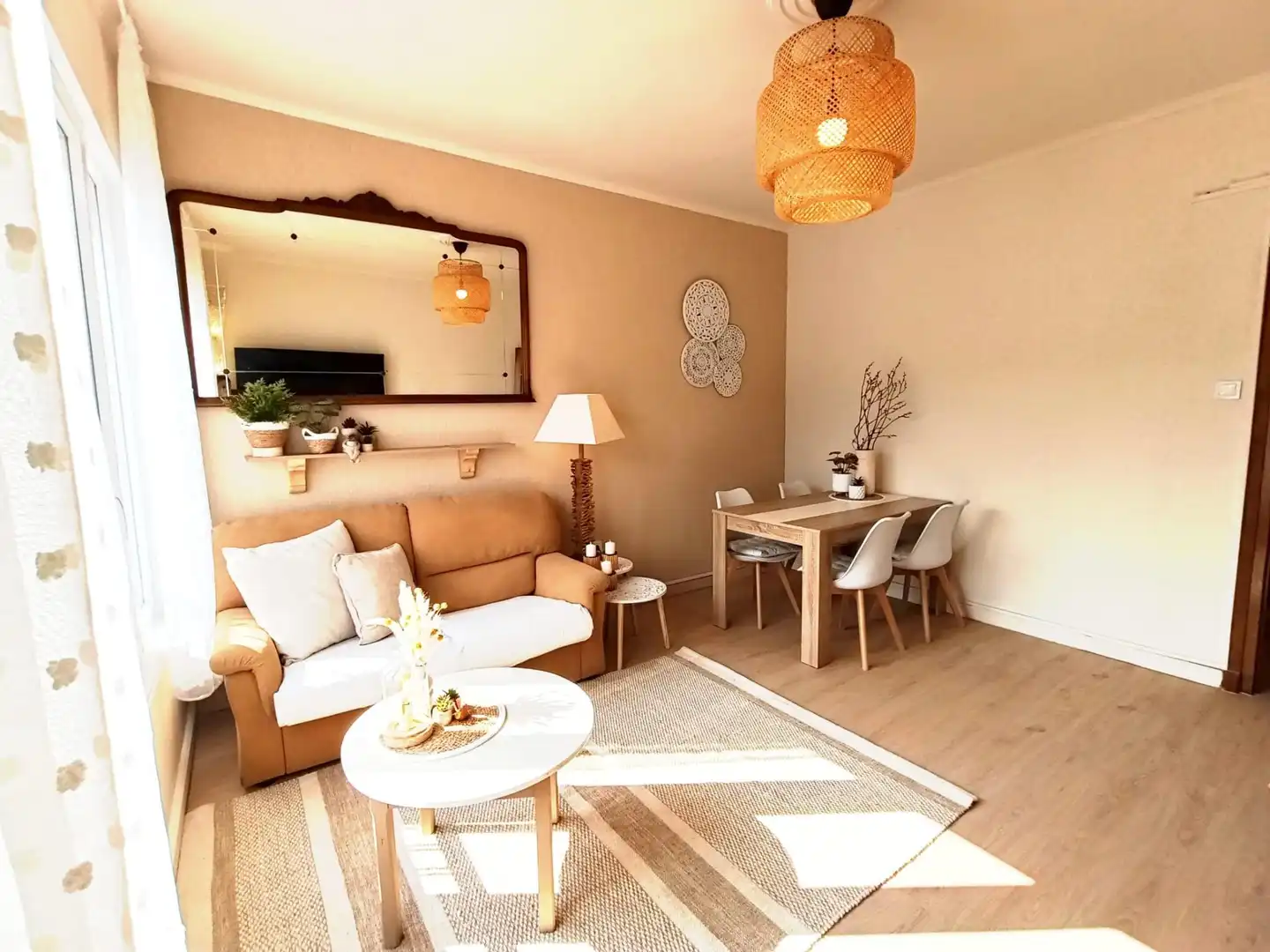 Living room of Flat for sale in Langreo  with Heating, Storage room and Furnished