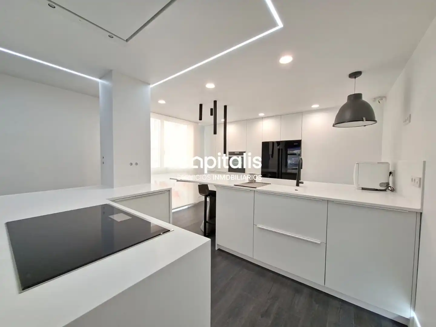Kitchen of Flat for rent in Madrid  with Heating, Storage room and Furnished