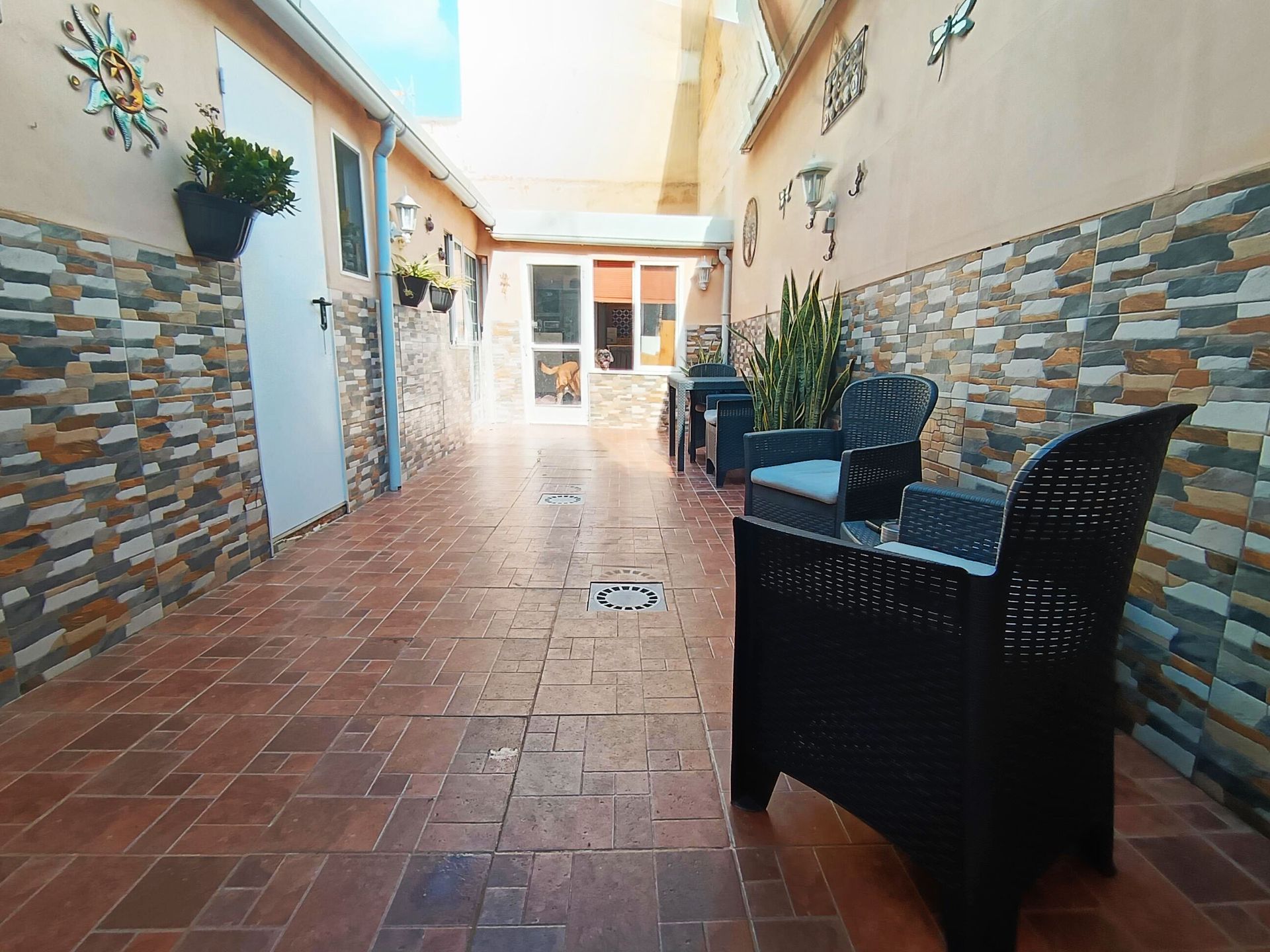 Terrace of Single-family semi-detached for sale in Torrent  with Air Conditioner, Terrace and Oven