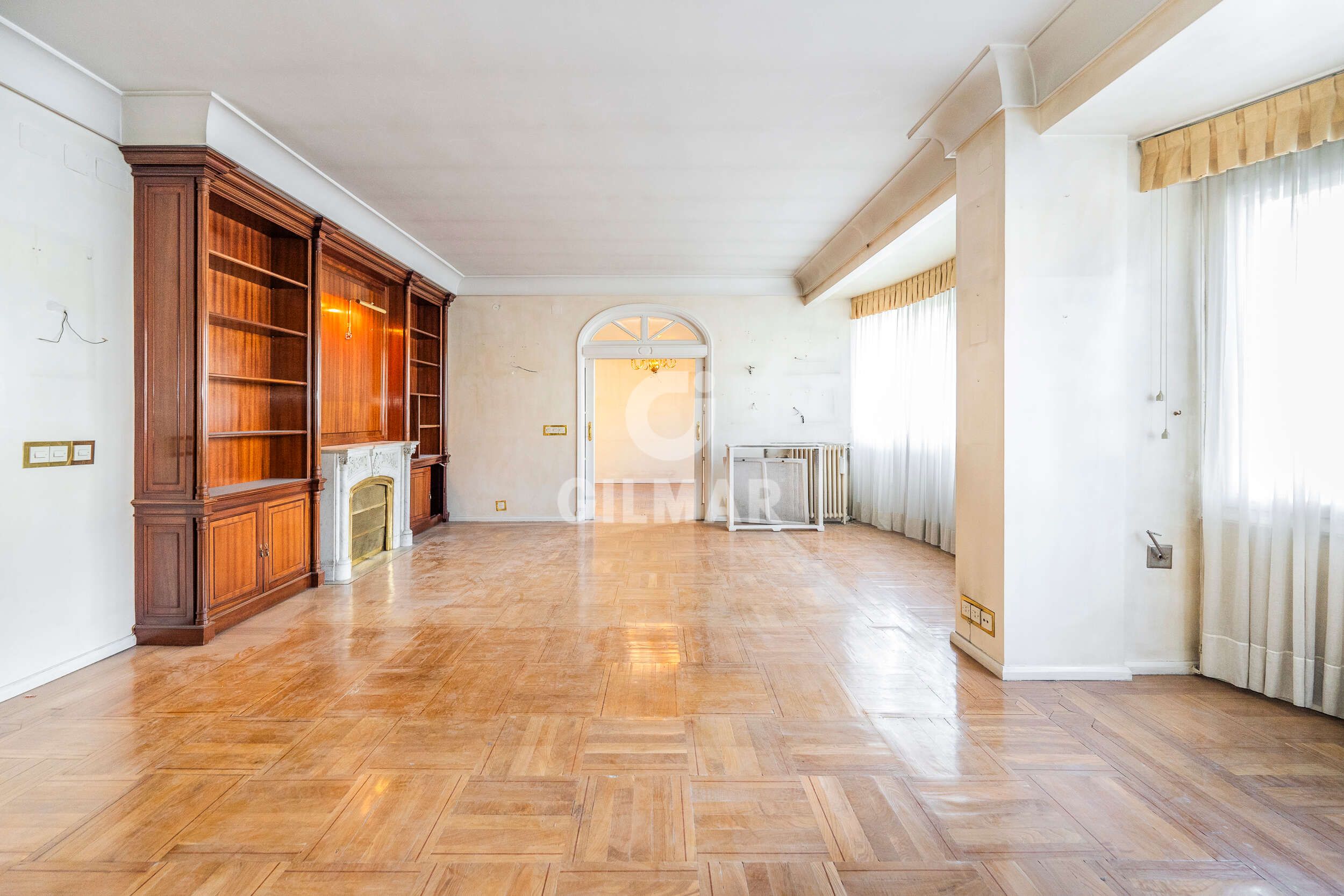 Living room of Flat for sale in  Madrid Capital  with Heating and Storage room