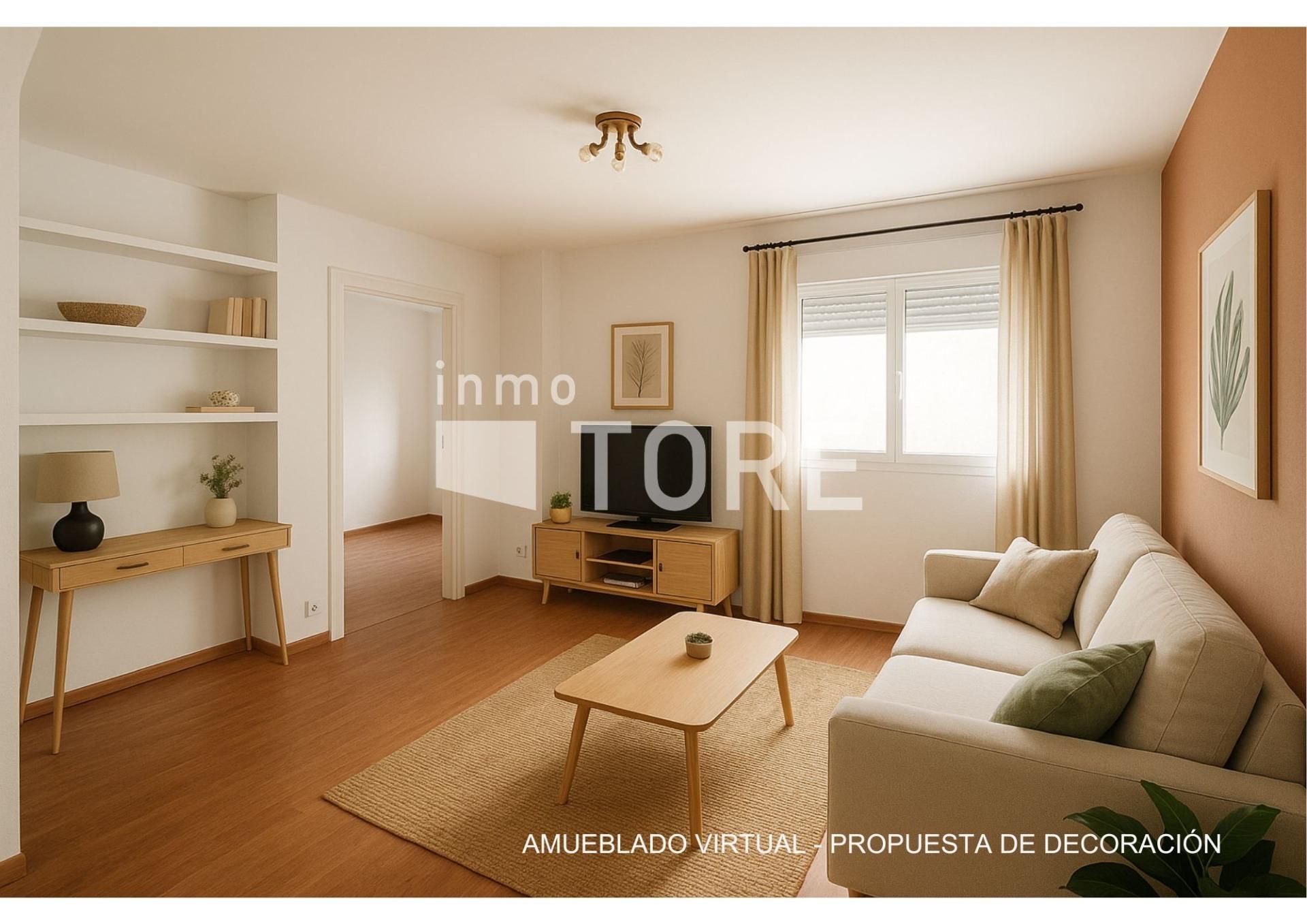 Sala d'estar de Pis en venda en Málaga Capital