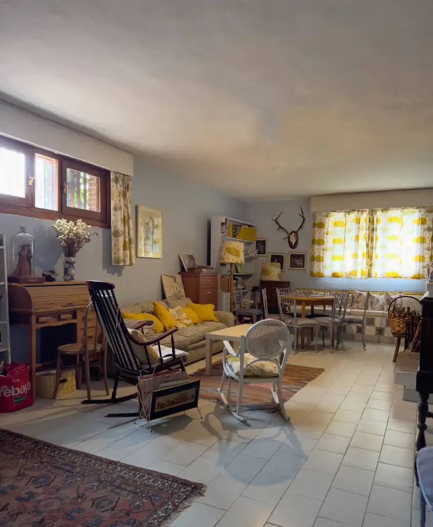 Living room of Houses for sale in Algete  with Heating, Private garden and Terrace