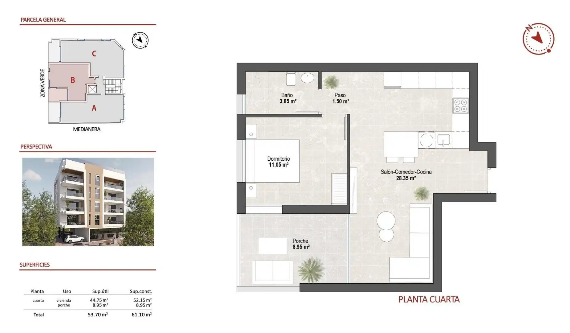 Penthouse mit Pool zum Verkauf in N/A, imagen 15
