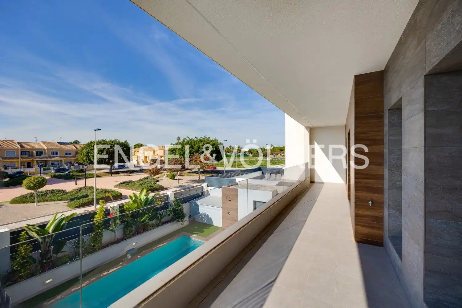 Terraza de Casa o chalet en venta en San Pedro del Pinatar con Aire acondicionado, Calefacción y Jardín privado