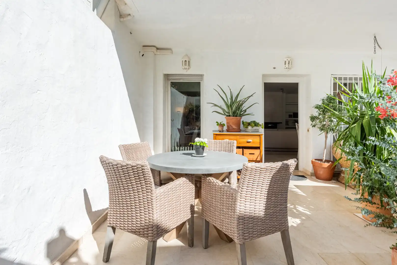 Terrassa de Planta baixa en venda en Marbella amb Aire condicionat, Terrassa i Piscina