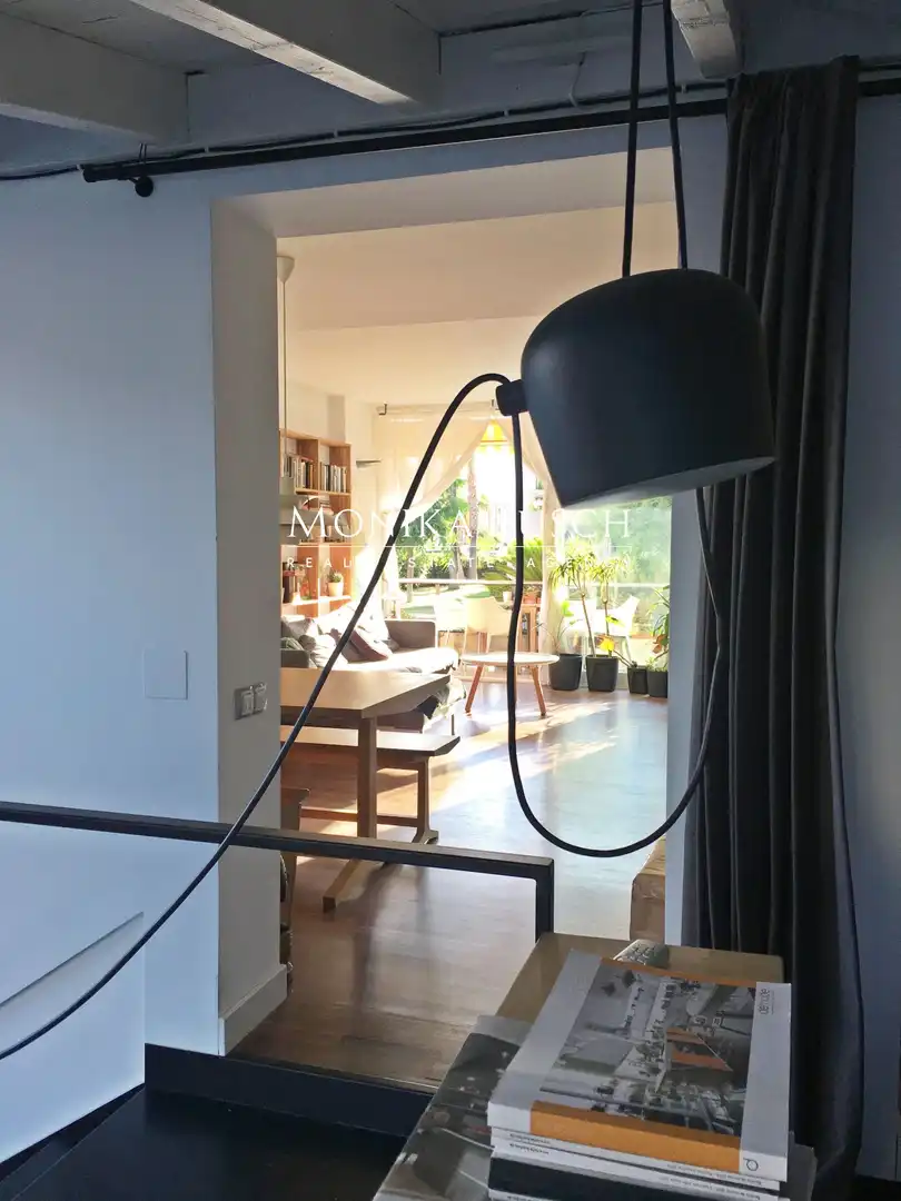 Exterior view of Flat for rent in Castelldefels  with Air Conditioner, Heating and Private garden