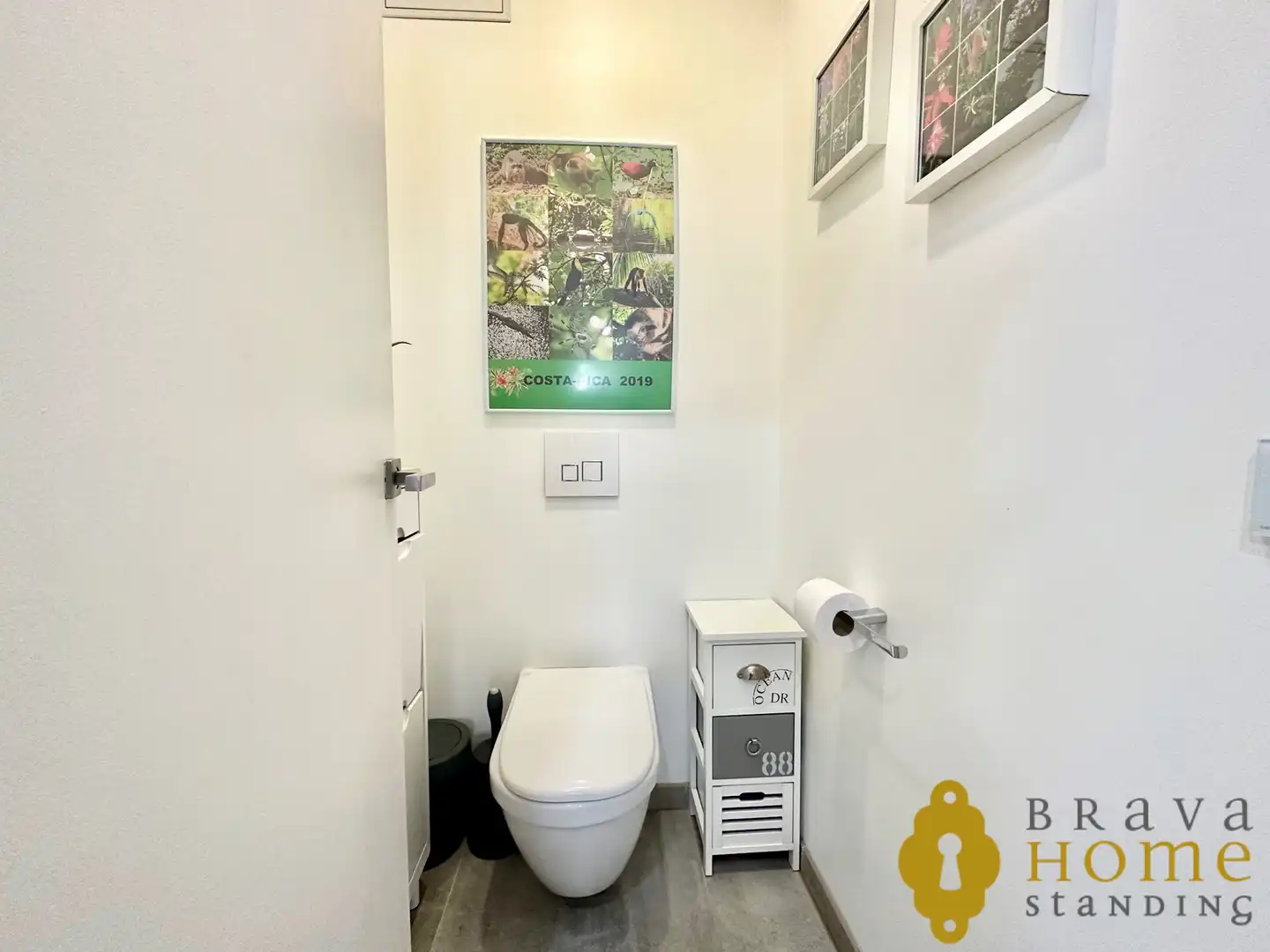 Badezimmer von Haus oder Chalet zum Verkauf in Empuriabrava mit Klimaanlage, Heizung und Privatgarten