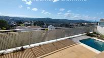 Terrace of Single-family semi-detached for sale in Vidreres  with Swimming Pool
