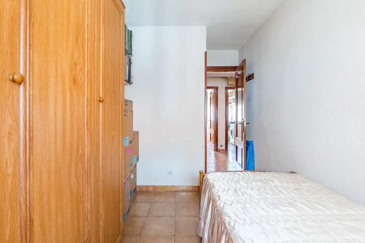 Bedroom of Flat for sale in Madrid  with Air Conditioner