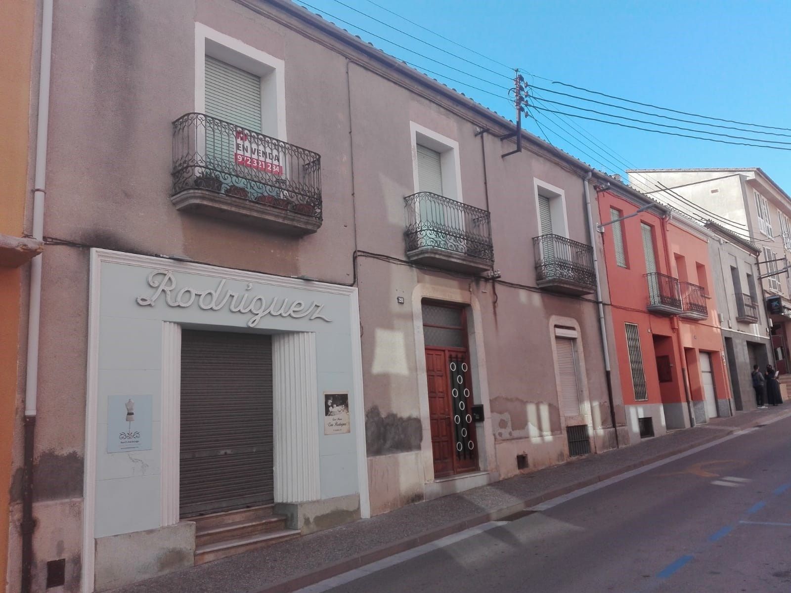 Vista exterior de Planta baixa en venda en Llagostera amb Terrassa i Balcó