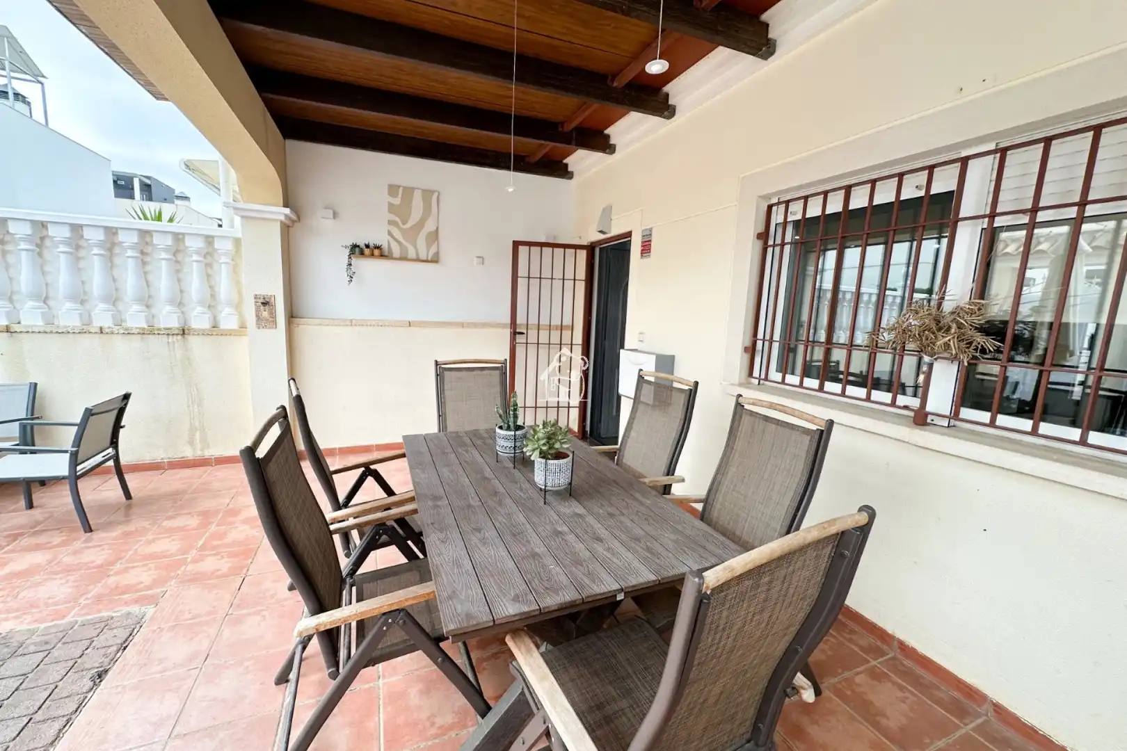 Terrace of Detached homes for rent in Orihuela  with Air Conditioner, Terrace and Swimming Pool