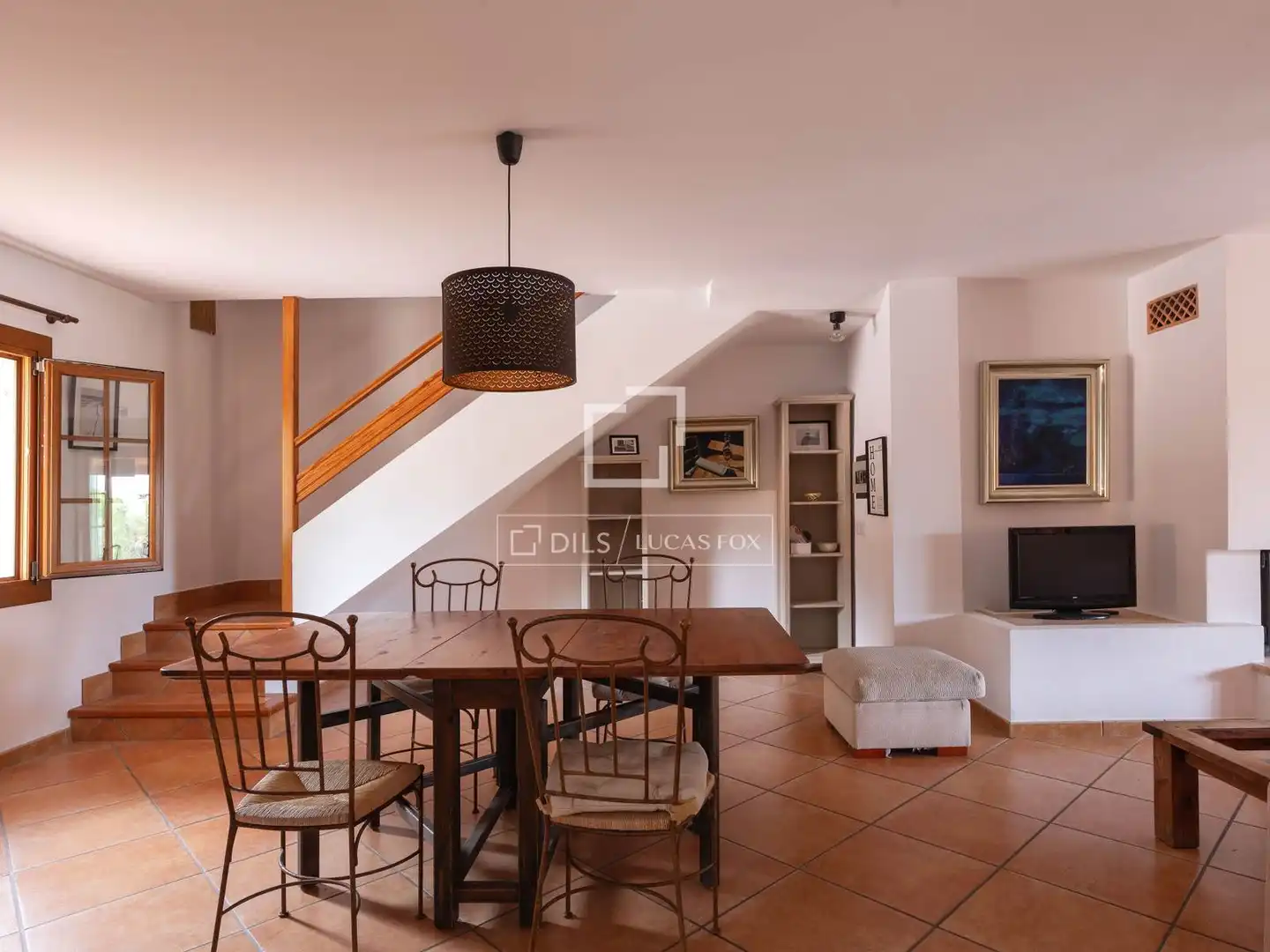 Menjador de Casa o xalet de lloguer en Llucmajor amb Aire condicionat, Calefacció i Jardí privat