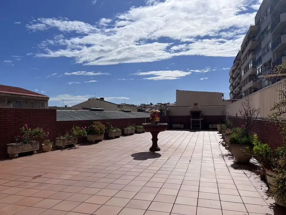 Terraza de Piso de alquiler en Terrassa con Aire acondicionado, Calefacción y Terraza